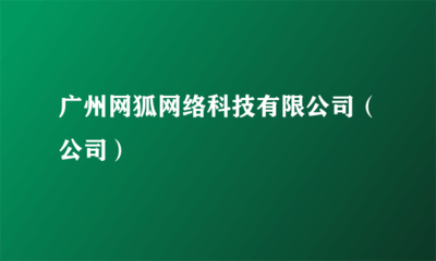 广州网狐网络科技 深耕信息系统集成服务，赋能企业数字化转型